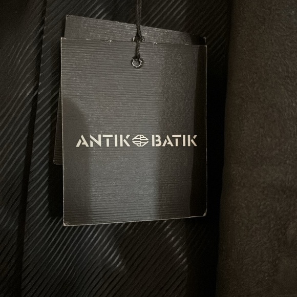 NWT Antik Batik Eros 1-button lined leather jacket/blazer with back vent size M - Picture 5 of 8